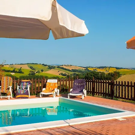 Welcoming House Near Montecarotto With Pool * Casa Vici